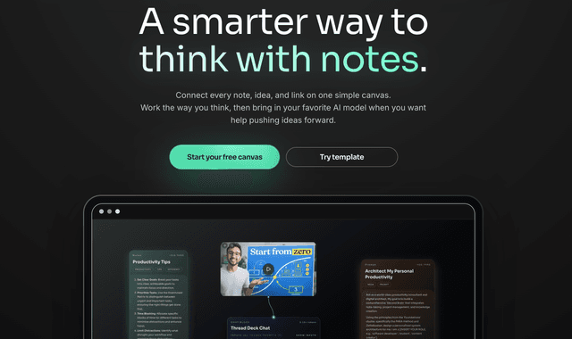 Thread Deck :A smarter way to think with notes