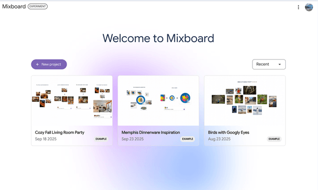 Google Labs Mixboard New Experiment to Visualize Ideas