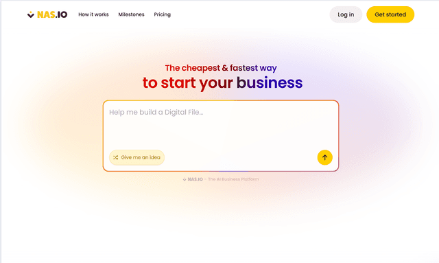 Nas.io start your business