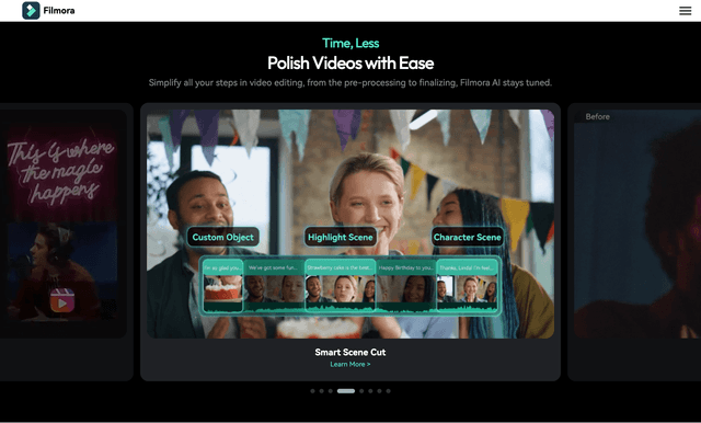 Filmora : Polish video with ease