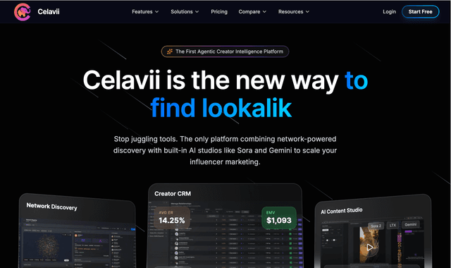 Celavii :The first Agentic Creator Intelligence Platform.