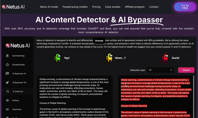 Netus AI is an AI writing platform