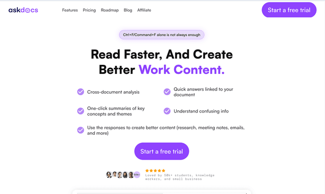 Ask Docs:  AI-Powered Document Assistant
