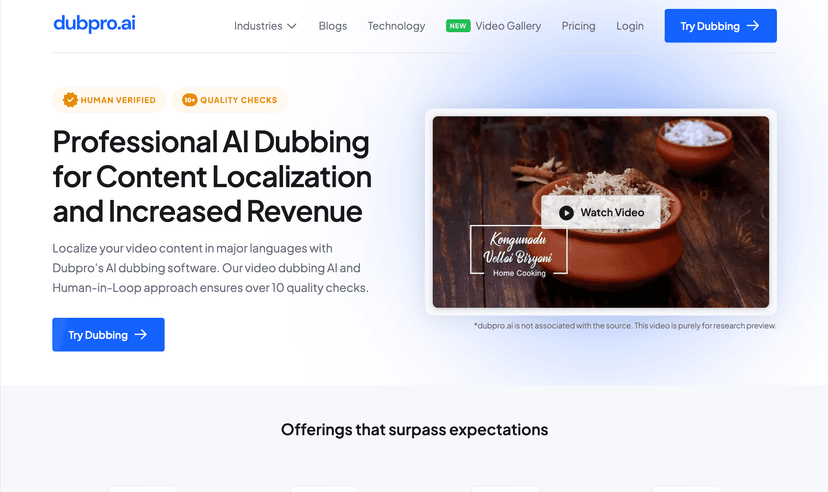 Dubpro.ai
