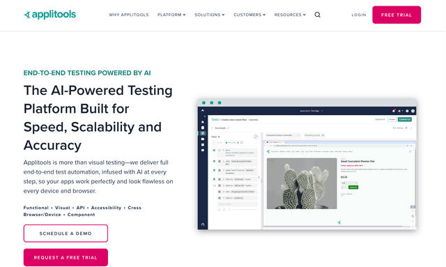 Applitools The AI-Powered Testing Platform Built for Speed, Scalability and Accuracy
