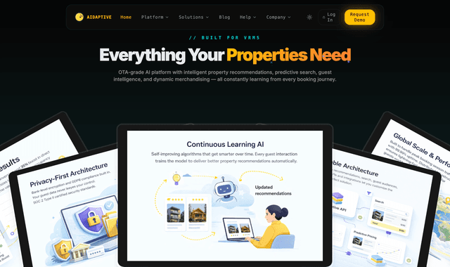 Aidaptive :Predictive AI That Drives Direct Bookings & Revenue