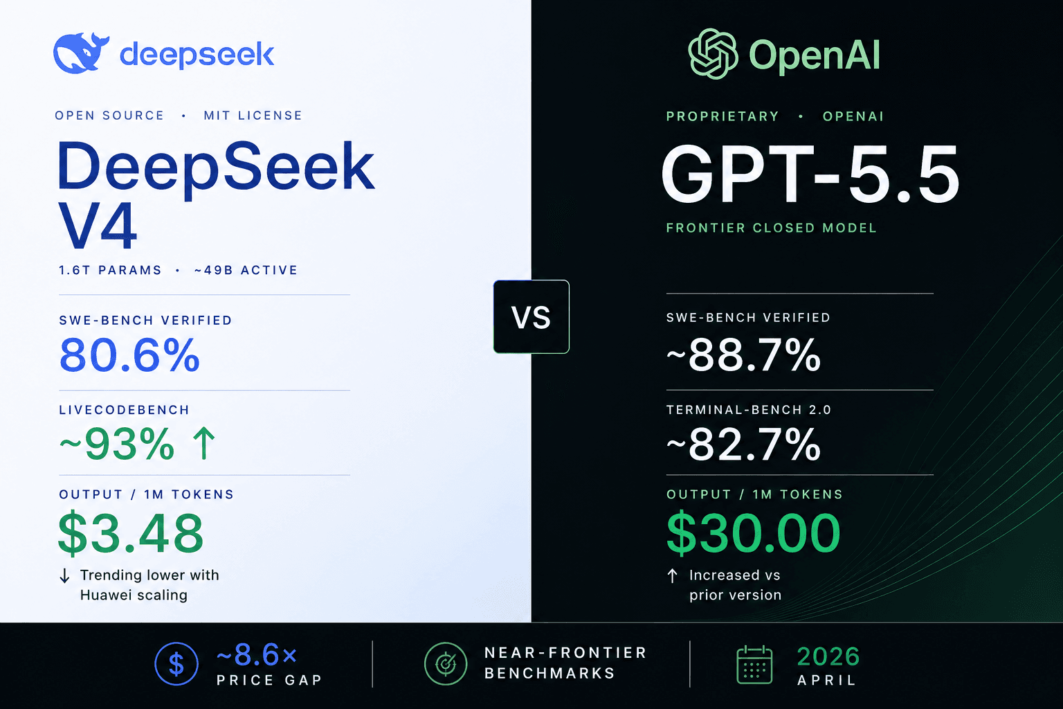 Deepseekv4 Vs Gpt55