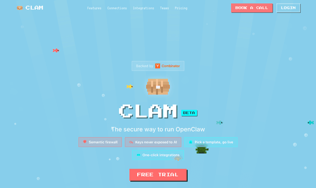 Clam: The secure way to run OpenClaw