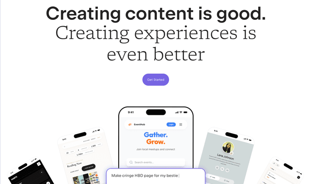 Kineto is an AI-powered no-code platform for building websites and apps