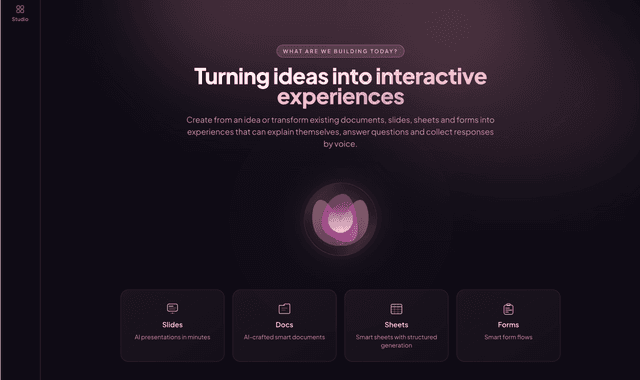 WZRD: Turn ideas into interactive experiences