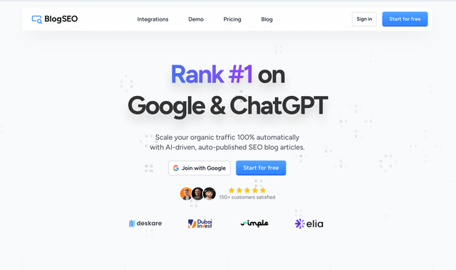 Blog SEO: Rank #1 on Google & ChatGPT