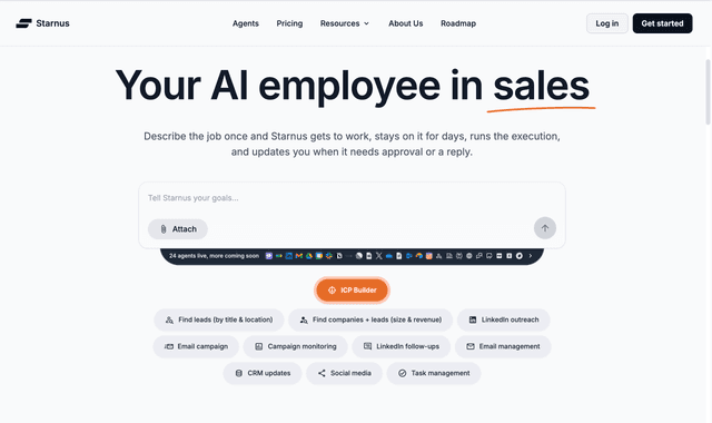 Starnus:Your AI employee in sales