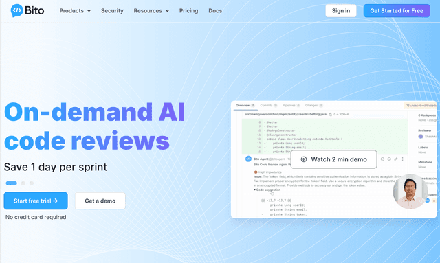 Bito:Deep codebase context for AI coding agents