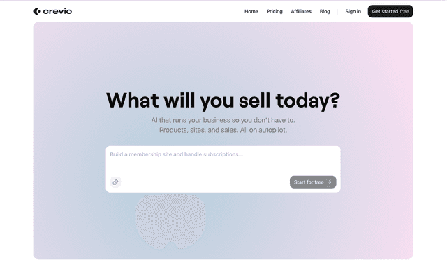 Crevio :Your All-In-One Creator Store