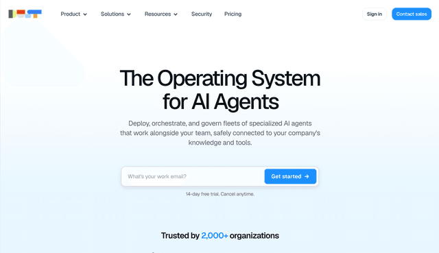 Dust: The Operating System for AI Agents