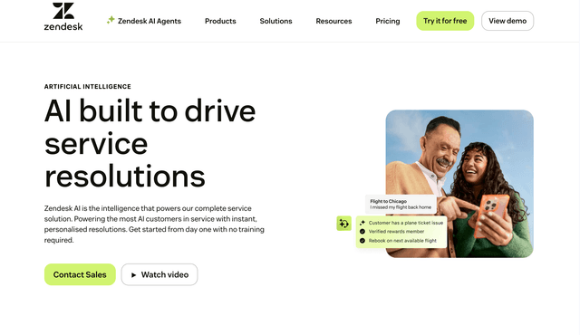 Zendesk is a cloud-based customer service and support platform