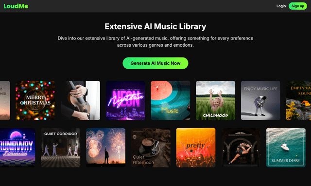 Loudme :Generate Royalty Free Songs From Just a Text Prompt