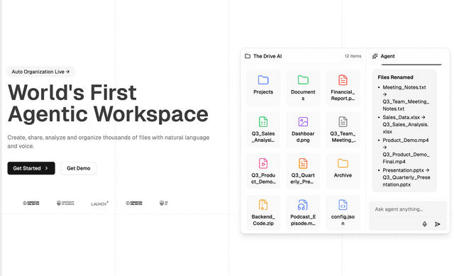 The Drive AI: World's First Agentic Workspace