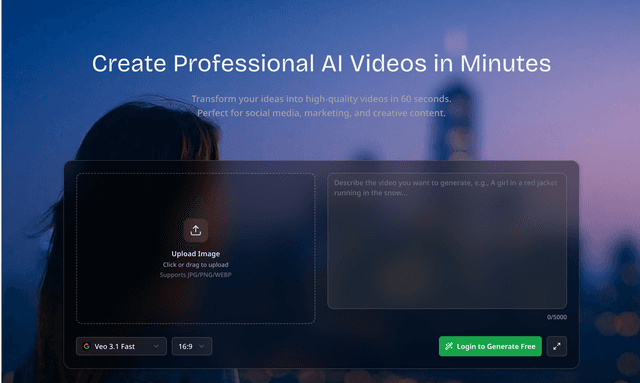 Vidflux AI: Create Professional AI Videos in Minutes