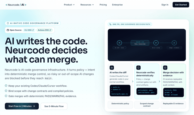 Neurcode AI :The AI Code Governance Layer for Secure Development