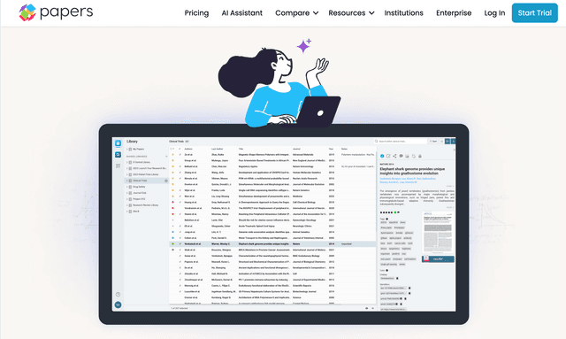 Papers: Make Research Easier with Papers Reference Manager