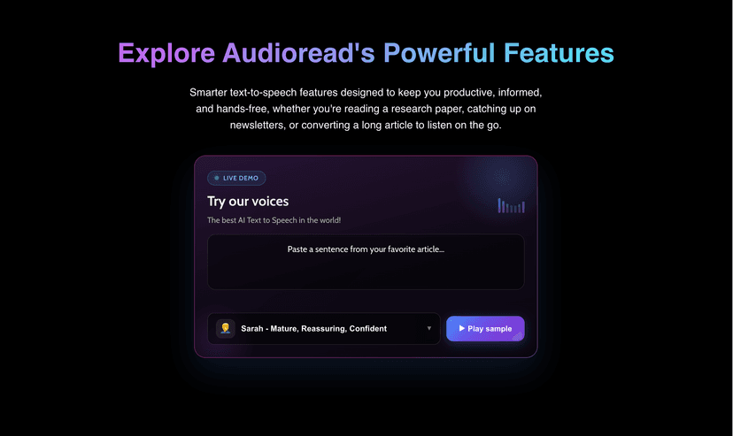 Audioread