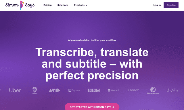 Simon Says: Transcribe, translate and subtitle – with perfect precision