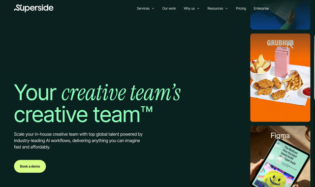 Superside is the world's leading AI-powered creative service