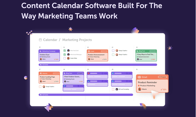 CoSchedule: Plan, publish, and measure from one place.