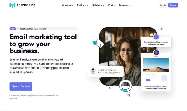 Easymailing :Email marketing tool to grow your business.