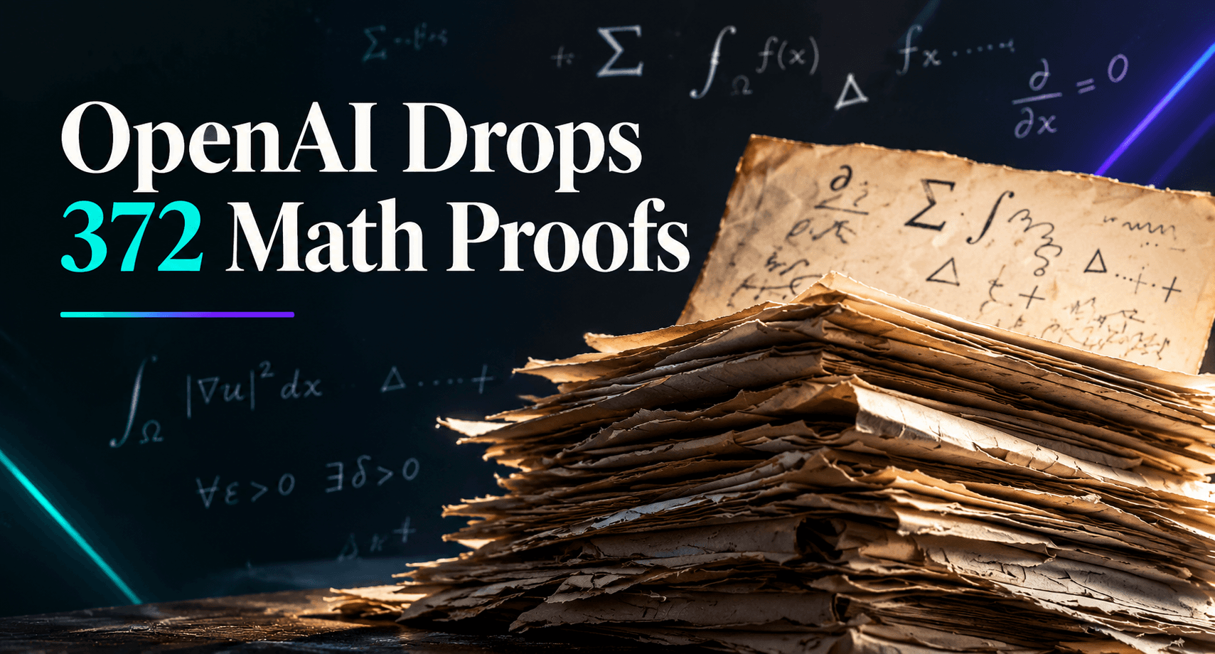 Open AI Drops 372 Math Proofs