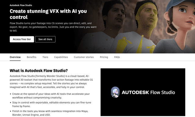 Autodesk Flow Studio: Create stunning VFX with AI you control