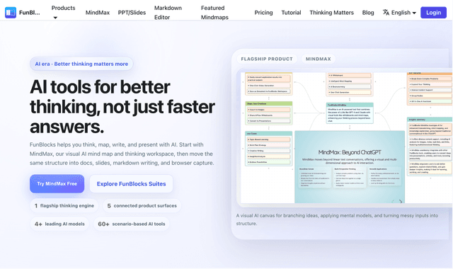 Fun Blocks :AI tools for better thinking, not just faster answers.