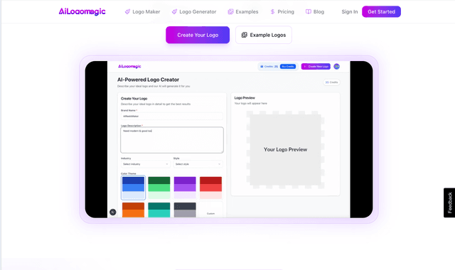 AI Logo Magic: Create Stunning Logos with AI in Seconds