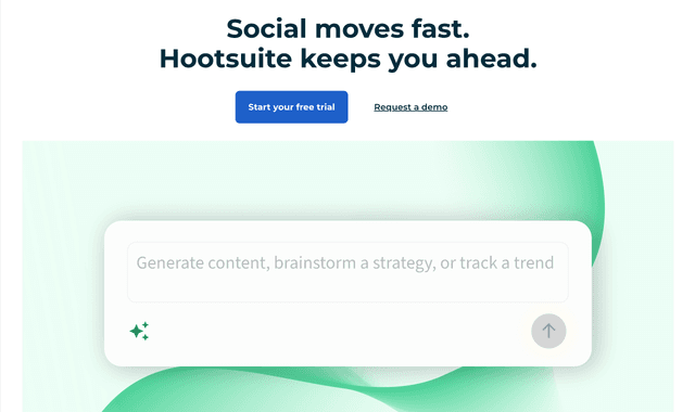Hootsuite is a social media management platform