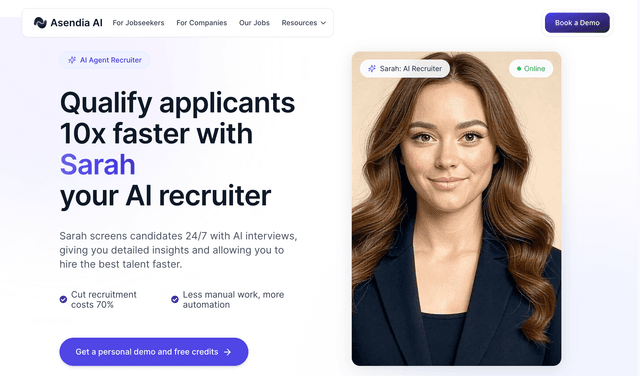 Asendia AI recruiter