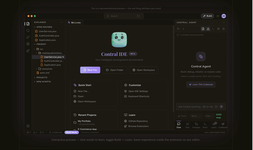 Contral