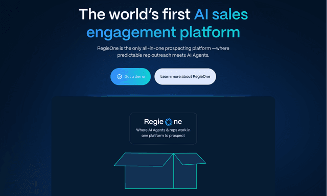 Regie The world’s first AI sales engagement platform