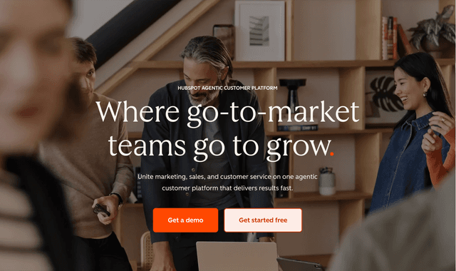HubSpot: AI-powered customer platform for marketing, sales, CRM, and customer service.