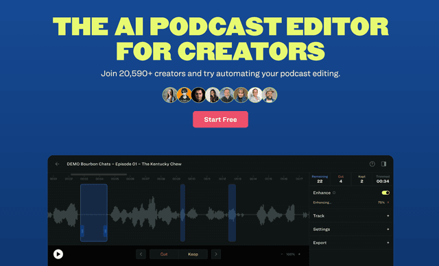 Resound The AI Podcast Editor For creators