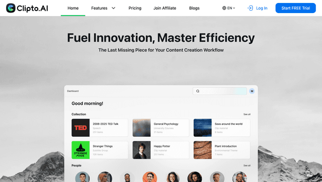 Clipto : Fuel Innovation, Master Efficiency