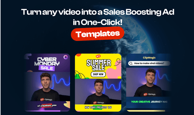 Clipmagic:Make Viral Videos in Minutes!