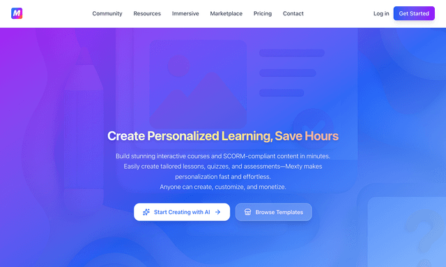 Mexty: Create Personalized Learning, Save Hours