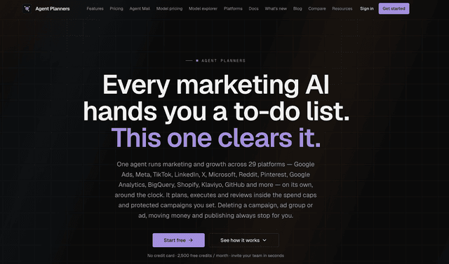Agent Planners :Plan and approve AI-run ad operations across Google and 250+ tools