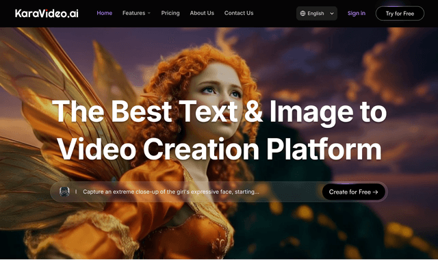 Karavideo AI: The Best Text & Image to Video Creation Platform