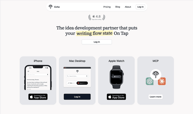  Echo Notes: Notes for Writers