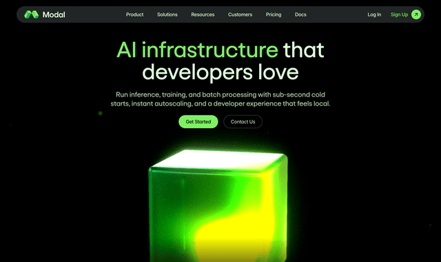 Modal: AI infrastructure that developers love.