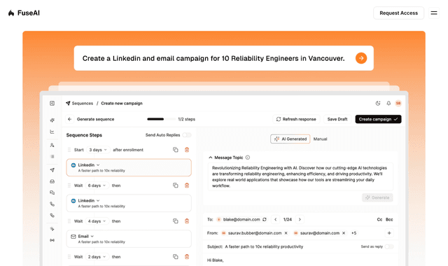 FuseAI: Agentic AI for outbound sales teams 