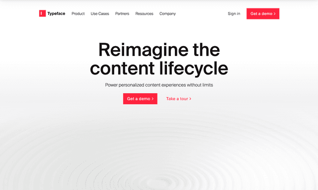 Typeface: Reimagine the content lifecycle