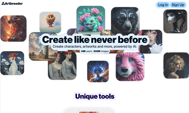 Artbreeder : Create characters, artworks and more powered by AI.